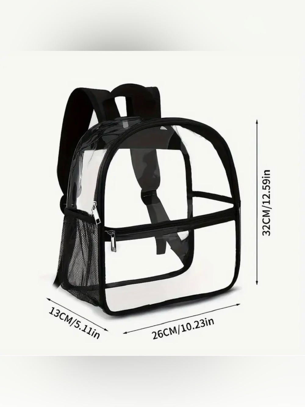 Clear Backpack - Picture 3 of 3